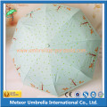 Fashion 3 Folding UV Automatic Block Sun Umbrella